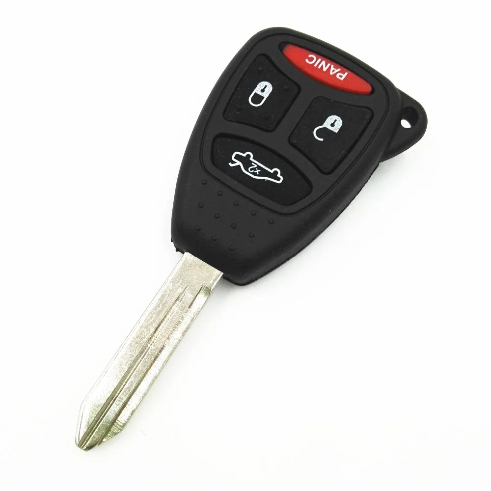 

Сменный Чехол для автомобильного ключа с 4 кнопками для Dodge Durango Magnum Chrysler 300 Aspen Jeep Commander Grand Cherokee