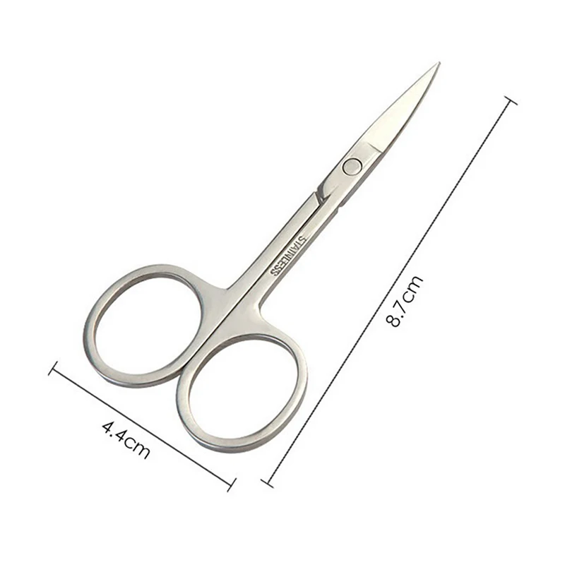 1 шт. женский косметический инструмент маленькие ножницы для бровей и носа