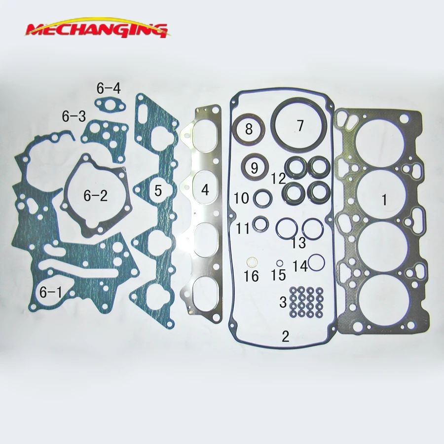 

4G64 4G64K FOR MITSUBISHI ECLIPSE GALANT EXPO 16V and SPACE GEAR Engine seal Gasket ENGINE PARTS Overhaul Package 50139700