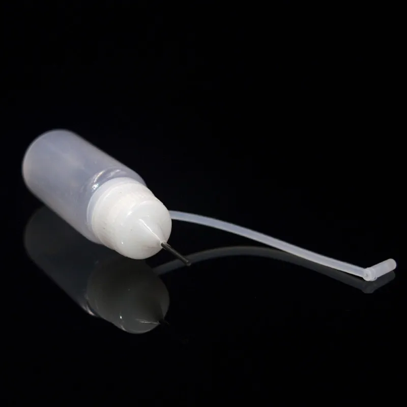 100/Pcs пустая пластиковая бутылка PE 10 мл Пластик бутылки для капельницы с винтовым зажимом крышка с металлической иглой