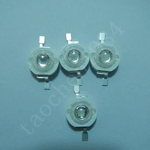 Оптовая продажа 1000 шт. суперяркие светодиодные лампы с кристаллами 1 Вт зеленый