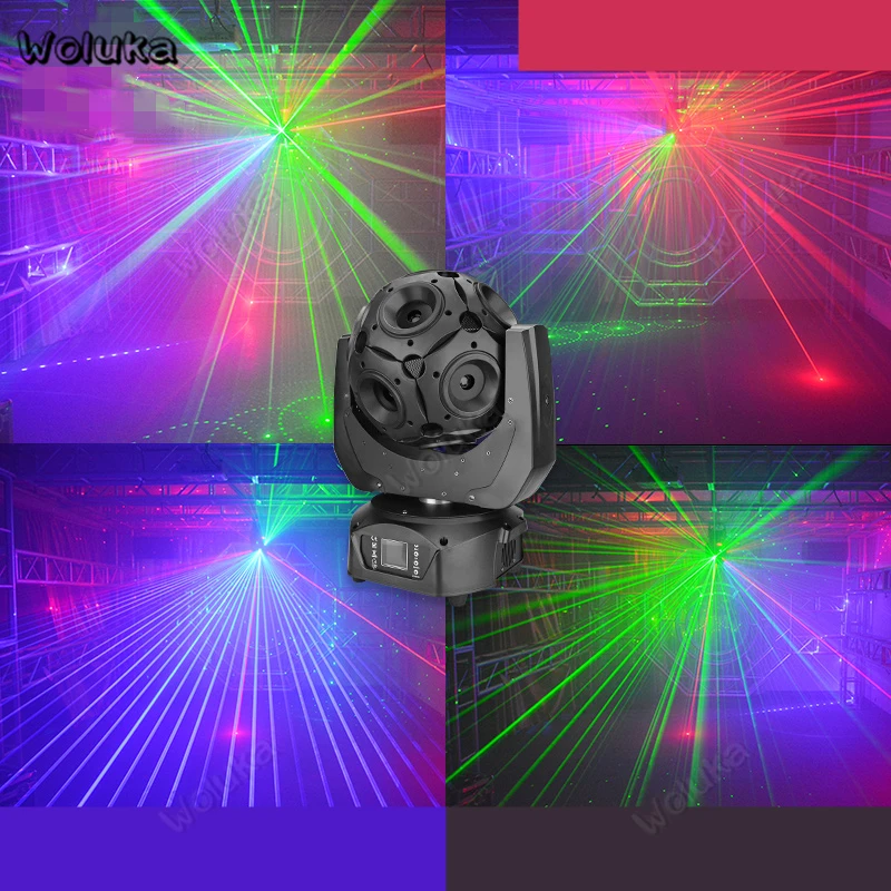 Сцсветильник световой эффект светодиодный движущийся луч RGB светильник