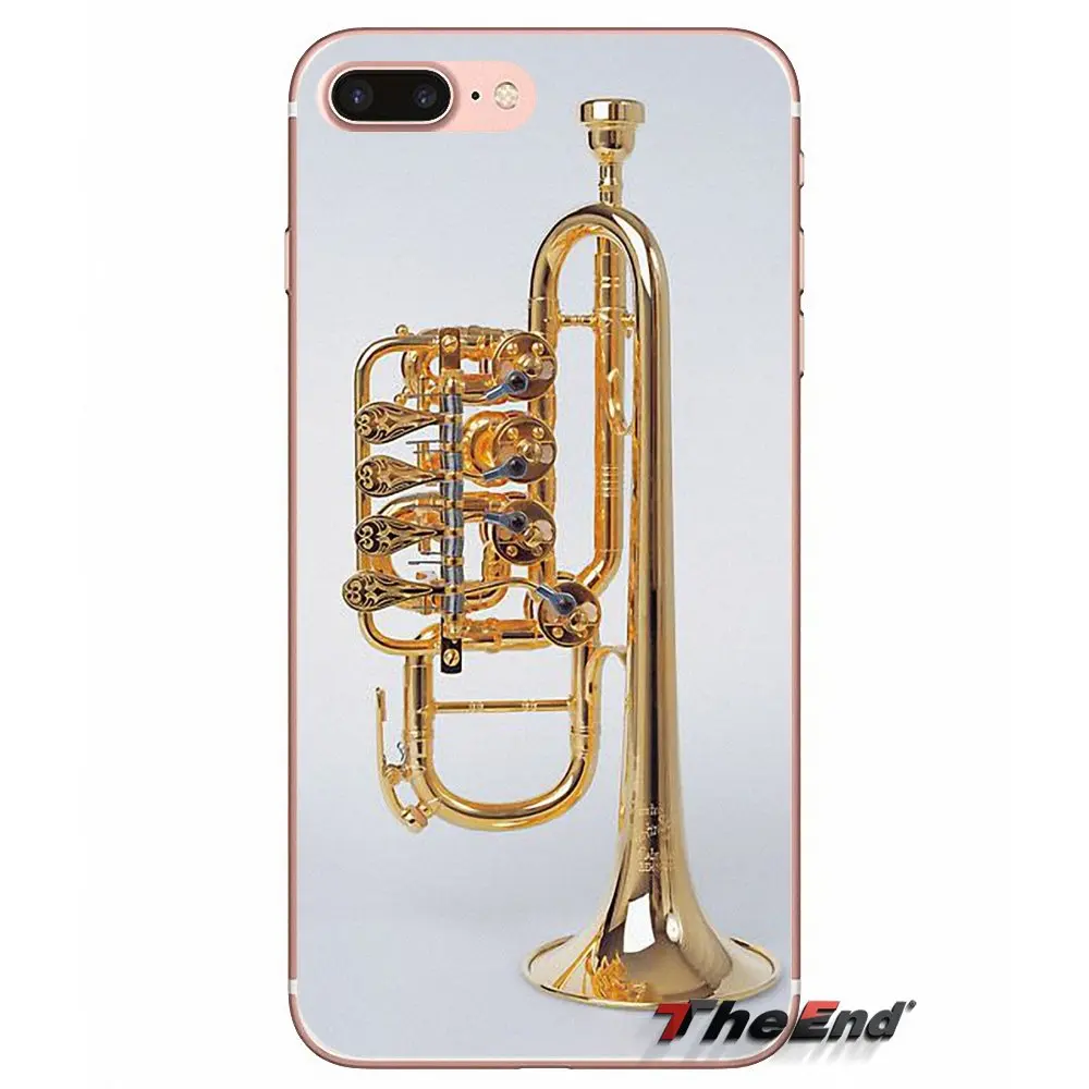 Чехол из ТПУ Baker jazz пикколо-труба латунь для Huawei G7 G8 P7 P8 P9 Lite Honor 4C 5X 5C 6X Mate 7 8 9 Y3 Y5 II 2