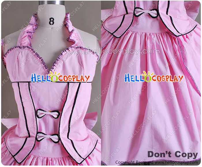 Костюм для косплея из японского аниме Chobits розовое платье Chii H008 |
