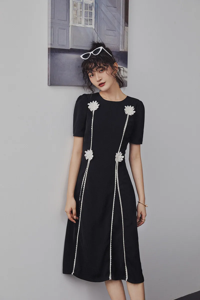 LANMREM 2019 Новая летняя и осенняя модная женская одежда французская Высокая талия