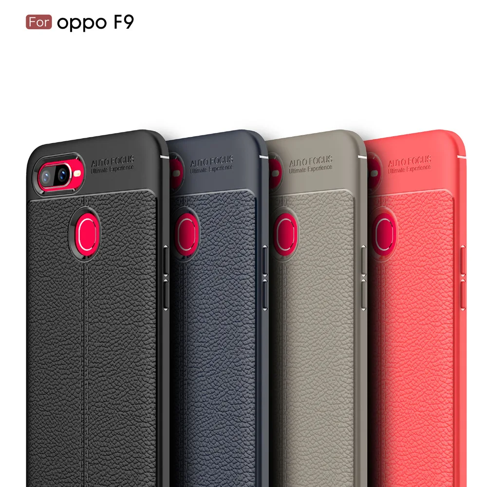 

Carbon Fiber Case For OPPO F9 Silicone Soft Shockproof Phone Cover For OPPO F9 F7 R17 R17 Pro A3 A5 Case Coque Fundas Etui Capa