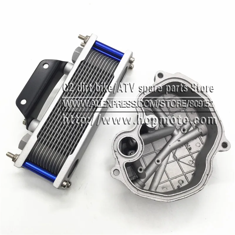 Масляный радиатор изогнутый луч велосипед грязь питбайк обезьяна гоночный