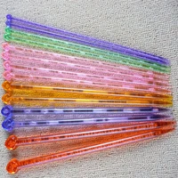 sewing craft needle knitting set plastic rod needle use for sweater sewing diy hand made thickthin needle