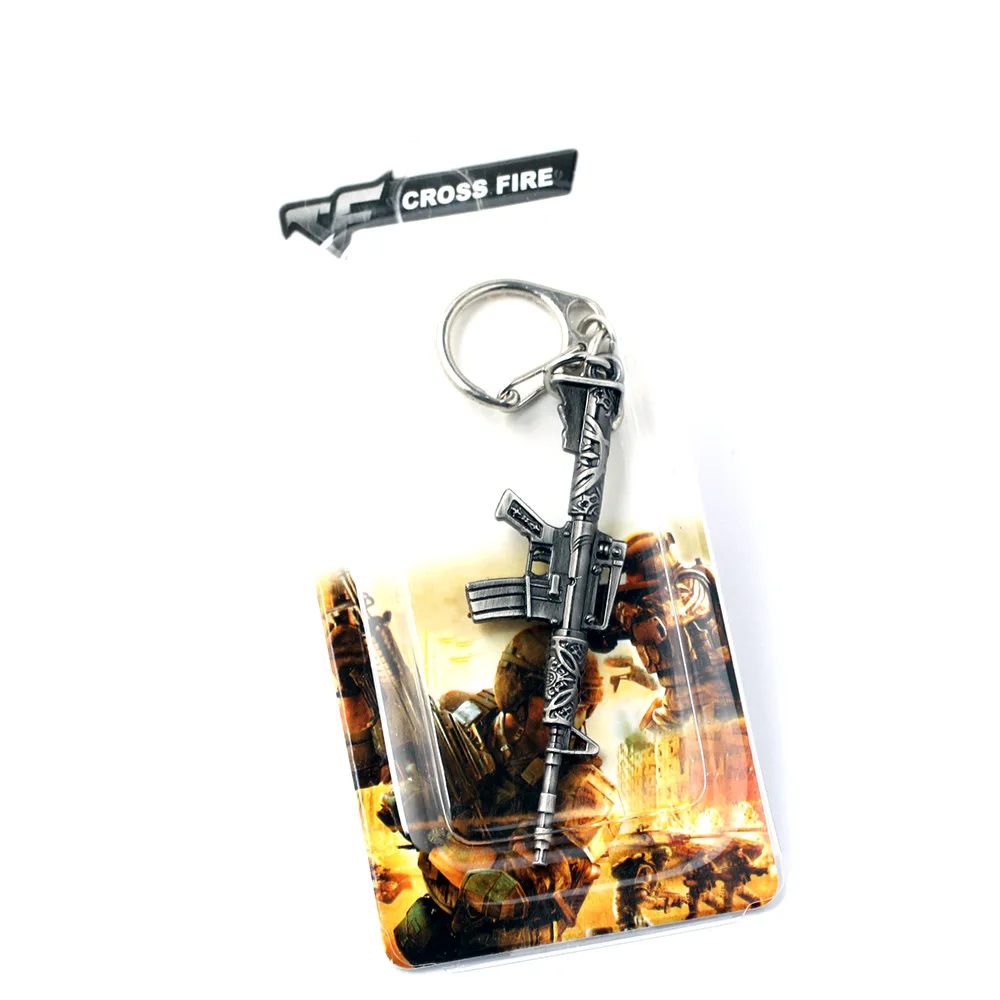 15 Style Csgo Weapon AK47 Gun Model 6 Cm Keychains CS GO Metal Key Holder Men Jewelry Pendants Keyring Chaveiro Game Accessories | Украшения
