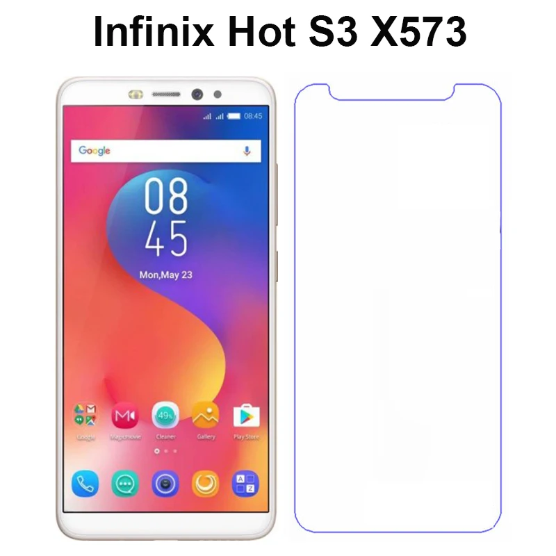 Для Infinix Hot S3 защита экрана 9H Взрывозащищенная защитная пленка для смартфона X573