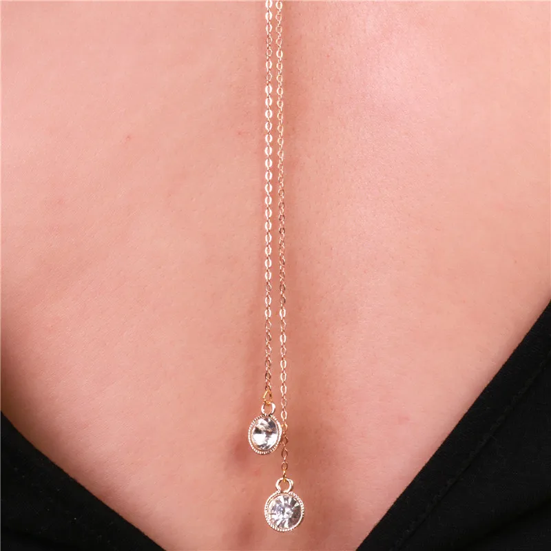 Элегантное Очаровательное ожерелье с подвеской кристаллами и кисточками