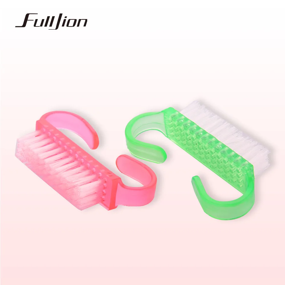 Fulljion 1 шт Чистящая кисточка для ногтей инструменты ухода за ногтями маникюр