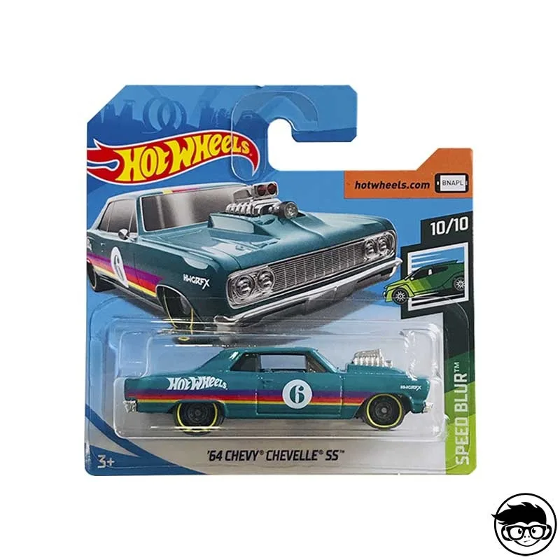 Горячие колеса ོ Chevy Chevelle SS Speed Blur 62/250 2019 короткая карта|Настольный футбол| |