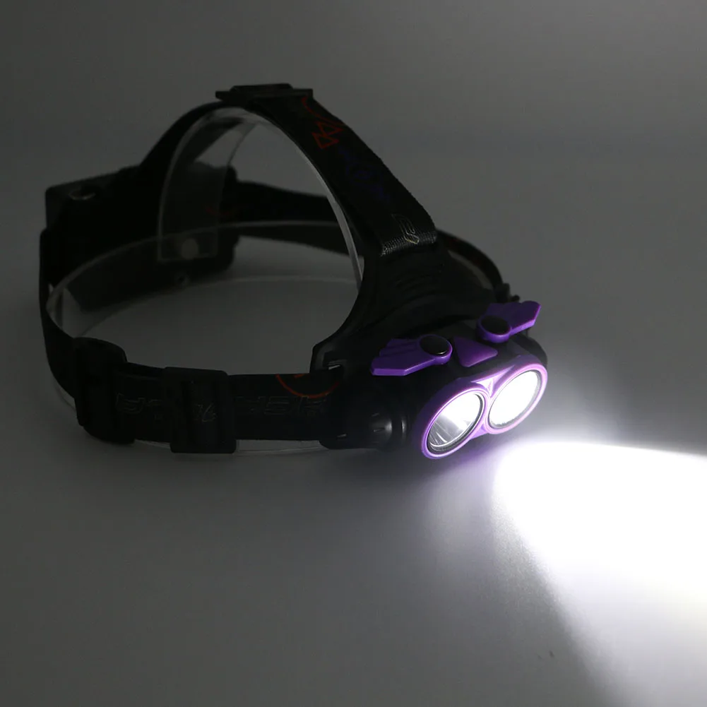 2 * L2 18650 лм Водонепроницаемый светодиодный фонарь с 4 режимами|head lamp light|charging