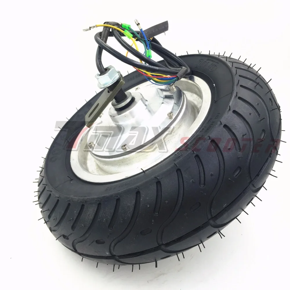 Электрический Скутер Двигатели 800 Вт 48 В Бесщеточный Мотор Эпицентра с 90/65-6.5 (12