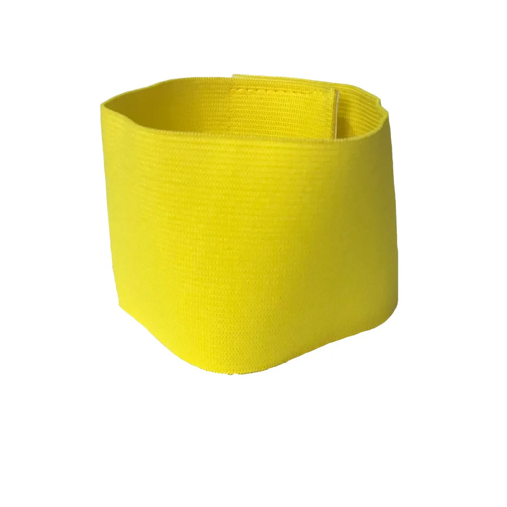 Lemon yellow 10 шт. нарукавная повязка лидер соревнований футбольная повязка капитана нарукавная повязка футбольного капитана траурная группа расширение нарукавная повязка - Цвет: Lemon yellow