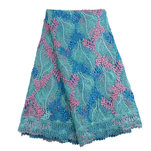 Лучшее Качество Африканских фиолетовый Кружевной Ткани Белый Швейцарский