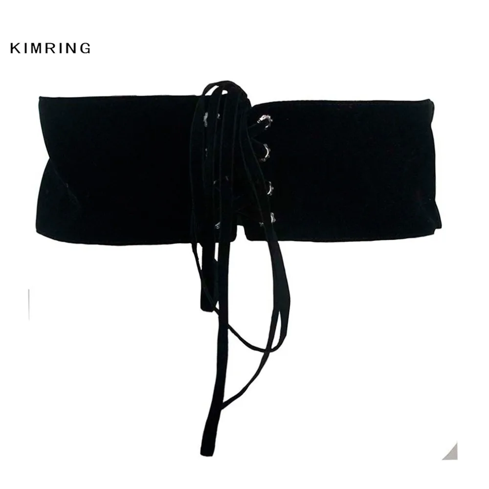 Винтажный корсет Kimring из парчи в стиле стимпанк винтажный Готический на шнуровке