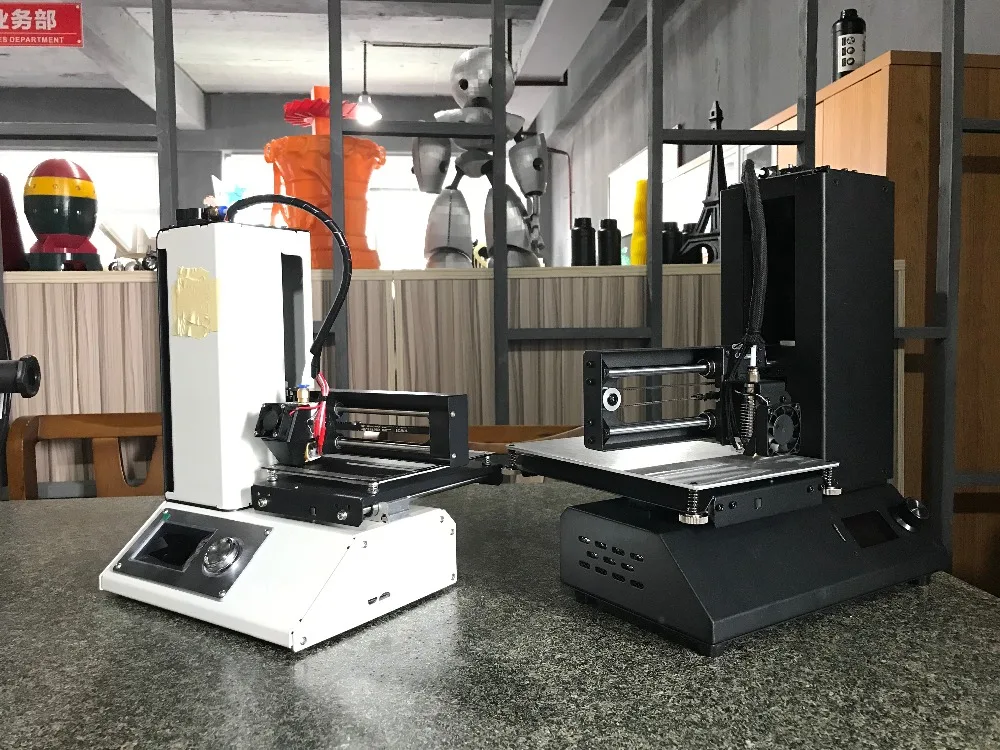 Wanhao Дубликатор i3 мини 3d принтер, DIY 3d принтер с более дешевой/низкой ценой, настольный FDM 3d принтер с поддержкой PLA нити