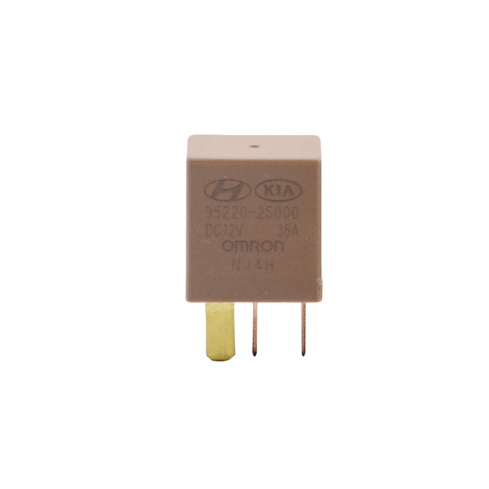 5 шт./лот автомобилей Фиолетовый реле 12V 35A OMRON 4 шпильки золотистого цвета