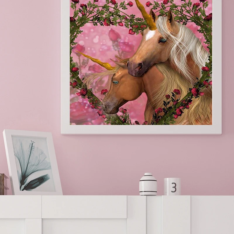 Oly картина из страз с изображением лошади полный дрель круглый 5D 3d набор