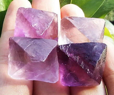 4 шт Редкие Восьмиугольные искусственные драгоценные камни оригинальный образец