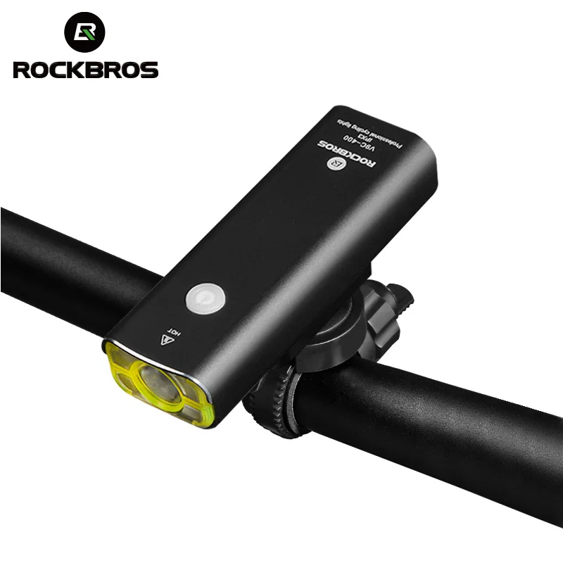 ROCKBROS велосипедная налобный фонарь заряжаемый от Usb водонепроницаемый