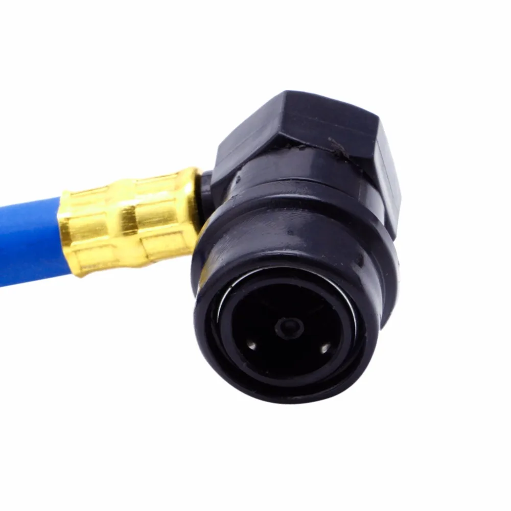 10-1/2 ''600PSI R134A AC Авто кондиционер перезарядка шланг хладагент может кран
