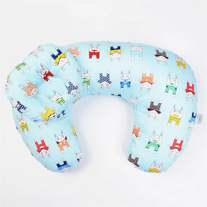 Multifunction Easy Wash Nursing Pillow Baby Breastfeeding Head Neck Protection Adjustable Boppy Feeding Cradle Infant Pillows | Мать и