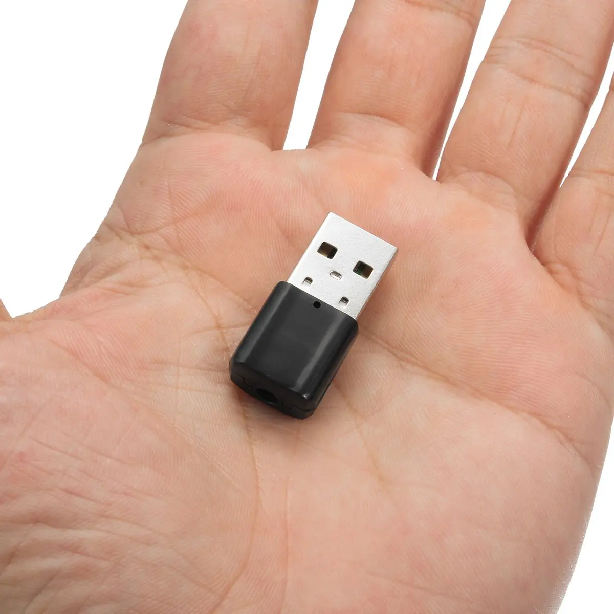 Автомобильный музыкальный usb адаптер 5 В аудиоприемник AUX 3 мм трансмиттер