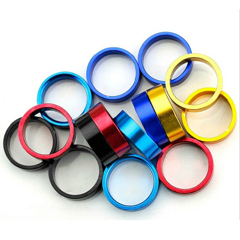 New Alumnium Alloy Headset Fork Stem Spacers Gasket Washer for Rode Bike Bicycle Free Shipping | Спорт и развлечения