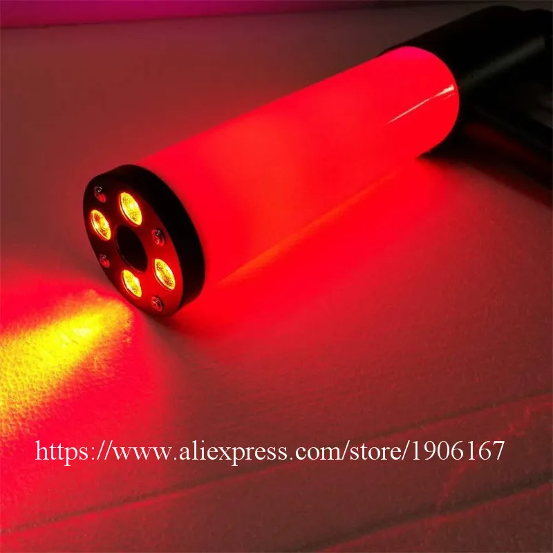 Разноцветный ручной Co2 пистолет RGB Cryo светодиодный DJ для спецэффектов CO2
