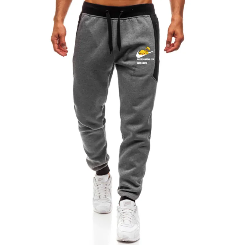 2019 мужские однотонные тренировочные штаны для спортзала спортивные