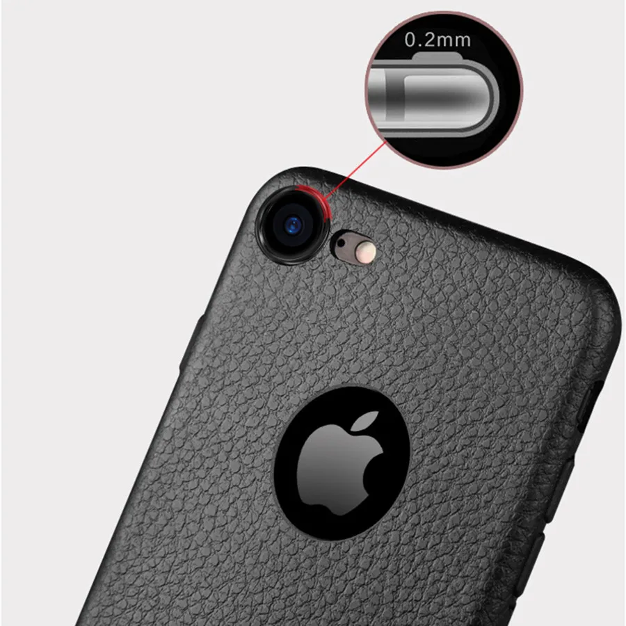 Новейший чехол из искусственной кожи с узором для iPhone X 5 5s se 6 Plus 7 мягкий тонкий