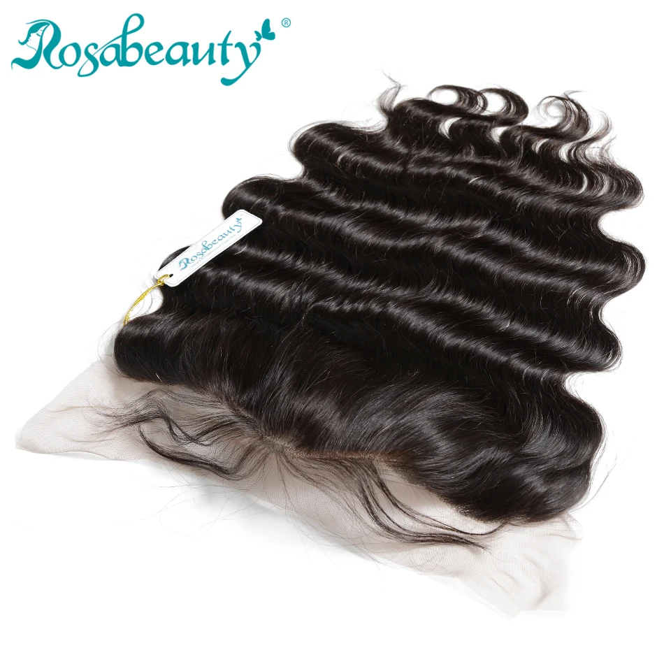 Rosa Beauty бразильские полностью кружевные фронтальные закрывающие 13x4 объемные