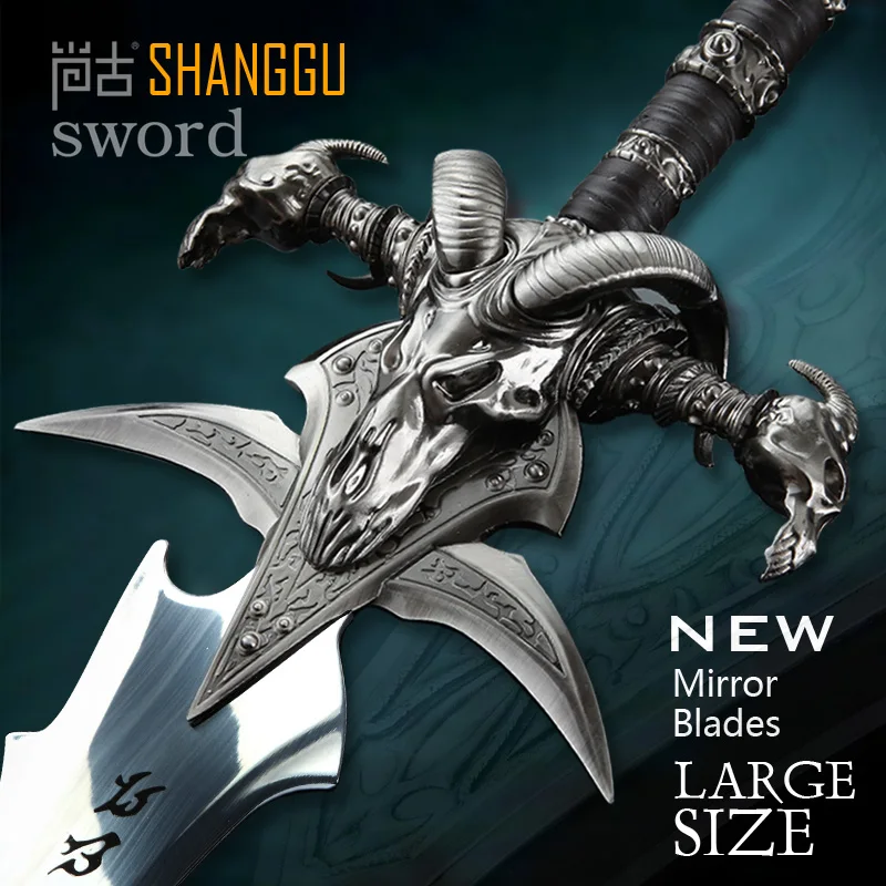 Frostmourne Sword Реплика коллекция Длина 108 см нержавеющая сталь сделано COS Arthas