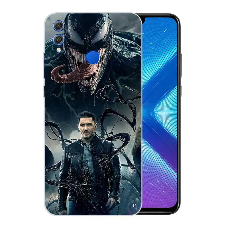 Мягкий с рисунком из ТПУ Корпус чехол для Huawei Honor V20 8X 7 8 9 10 lite 7X 8A V9 Play матовый Fundas