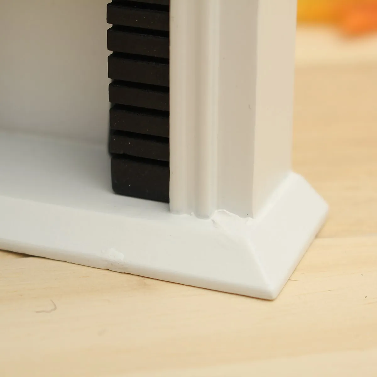 Масштаб 1/12 сделай сам миниатюрный Белый Камин ручной работы декор кукольного