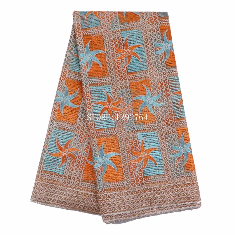 Wholesale High Quality Unique Embroidered Pattern Design French Lace Dress Latest Discount African Guipure Fabric | Дом и сад