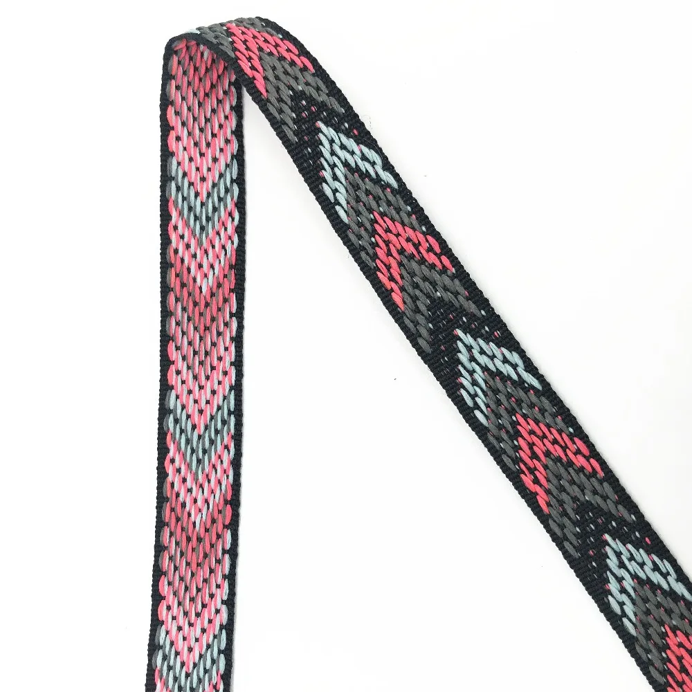10Yards 14mm 1/2" DIY Costume Lace Material Arrow Pattern Ribbon Presents Bouquet Box Packaging Material Woven Jacquard Ribbon