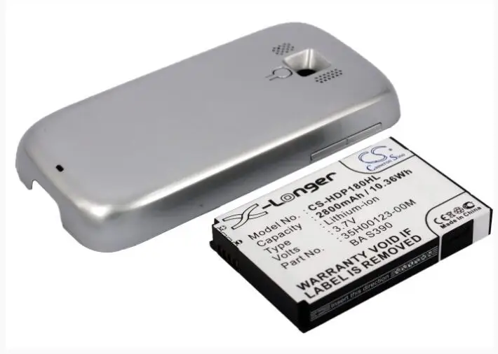 Аккумулятор Cameron Sino 2800 мАч для HTC RHOD100 T7373 Touch Pro 2 II T MOBILE BA S390 RHOD160|Аккумуляторы