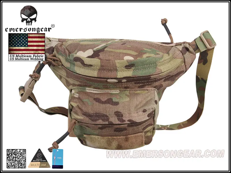 Многофункциональная поясная сумка Emersongear RECON армейский Тактический мешочек Molle