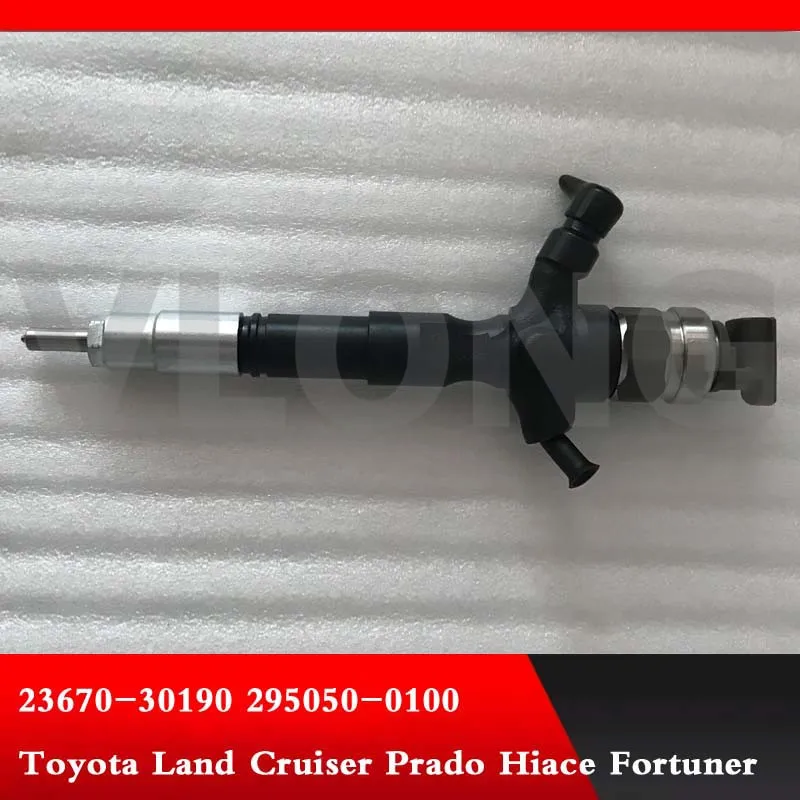 Подлинный и новый дизельный топливный инжектор 23670 30190 для Toyota Land Cruiser Prado Fortuner Dyna