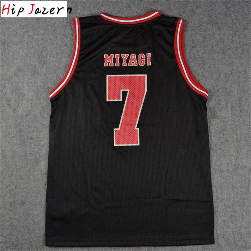 7 Хипджазер Slam dunk Косплей Shohoku Sakuragi 10# Hanamichi 11# Rukawa Kaede Баскетбол Джерси спортивные баскетбольные футболки для хипхопа - Цвет: 7