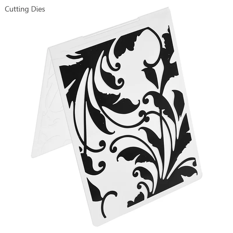 

2019 Vines Plastic Embossing Folder For Diy Scrapbooking Photo Album Template Card Making