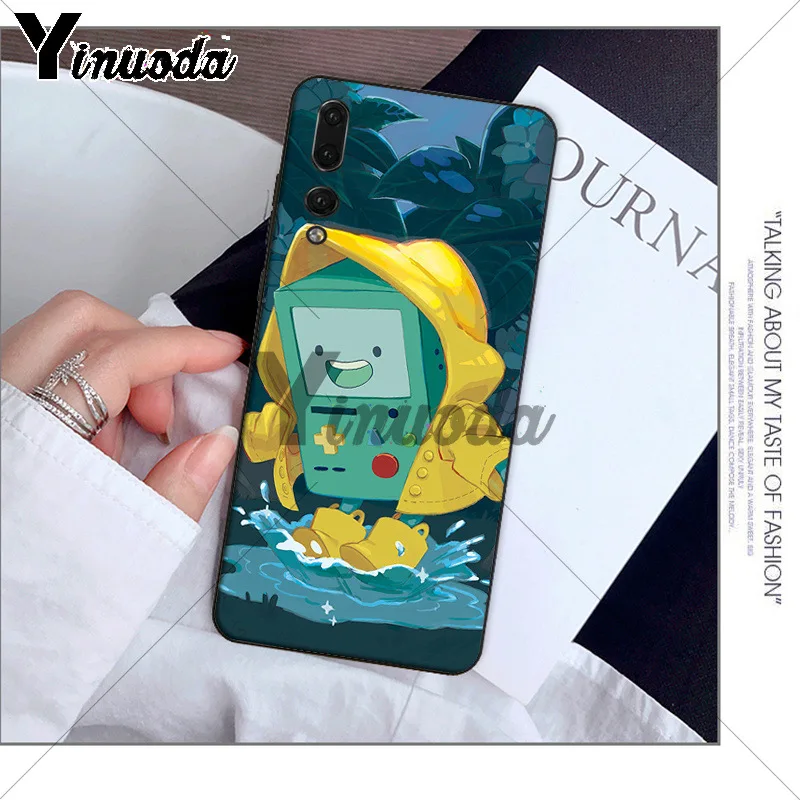 Чехол Yinuoda adventure time Beemo BMO Джек Финн Lumpy для Huawei P10 plus 20 pro P20 lite mate9 10 honor