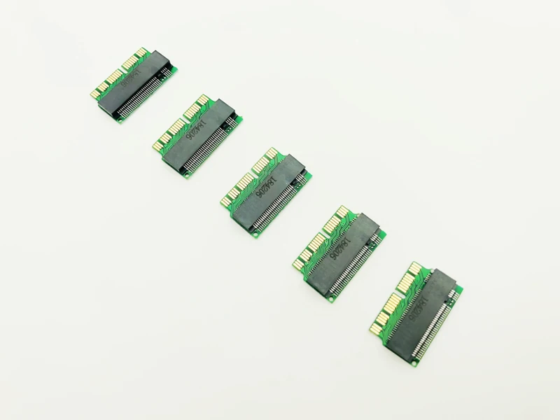 5 шт. M key M.2 PCI-e AHCI SSD адаптер карта для 2013 MACBOOK Air A1465 A1466 Pro A1398 A1502 A1419 NGFF для MD711 MD712