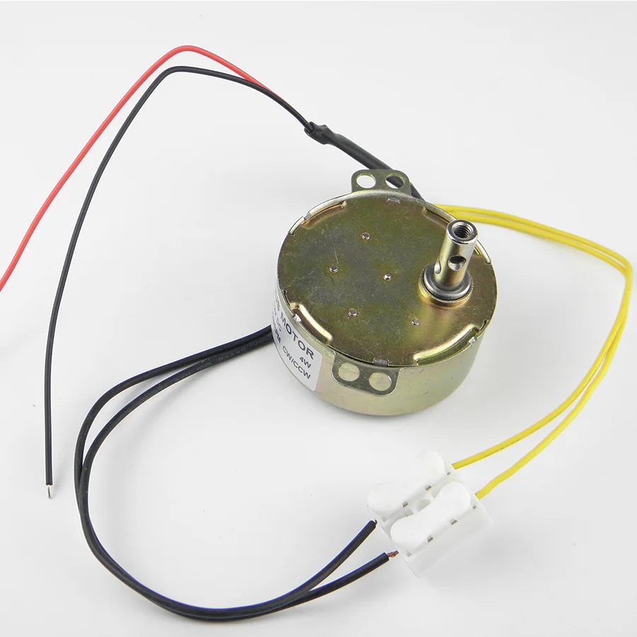 Рекламные электродвигатель TYC-50 DC 12V 50/60Hz синхронный двигатель 20-24 об/мин CW/CCW