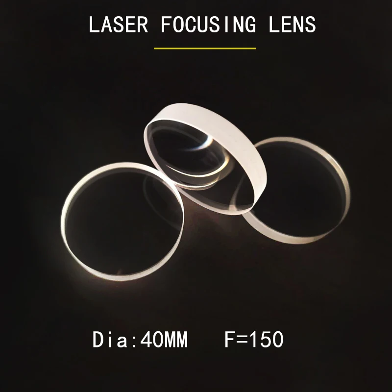 

Weimeng laser focus lens Dia 40mm F=150 optical glass H-K9L material 1064nm AR Plano-convex For Optical Fiber Cutting Machine