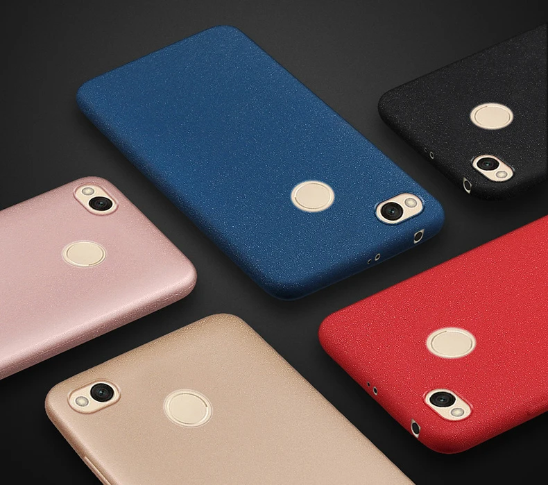 Роскошный брендовый чехол для Xiaomi Redmi 4x5 &quot суперматовый силиконовый